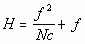 hyperfocal distance equation