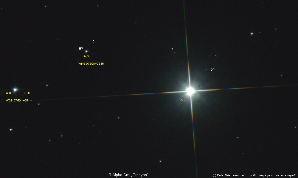 10-Alpha Cmi 'Procyon'